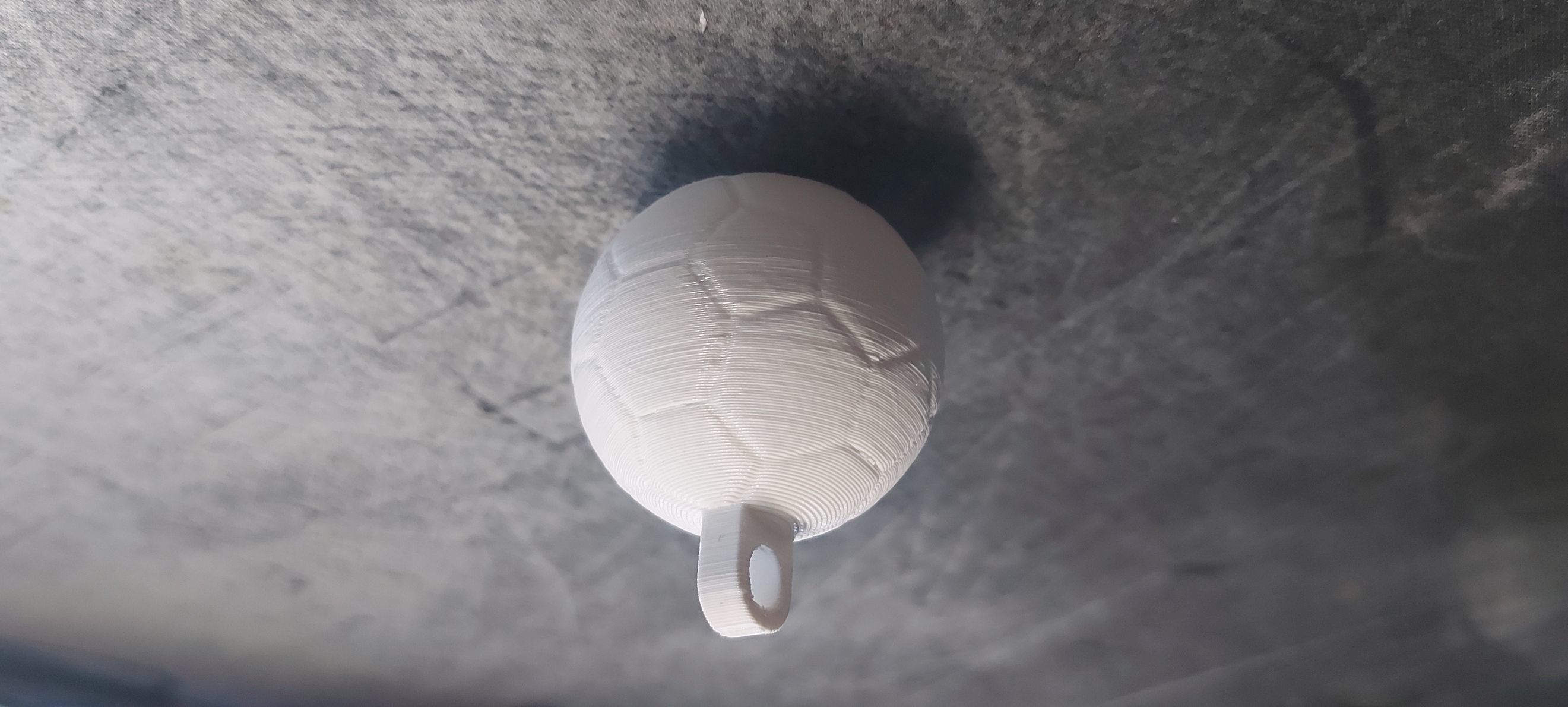 Football Keychain Free 3D print model_1