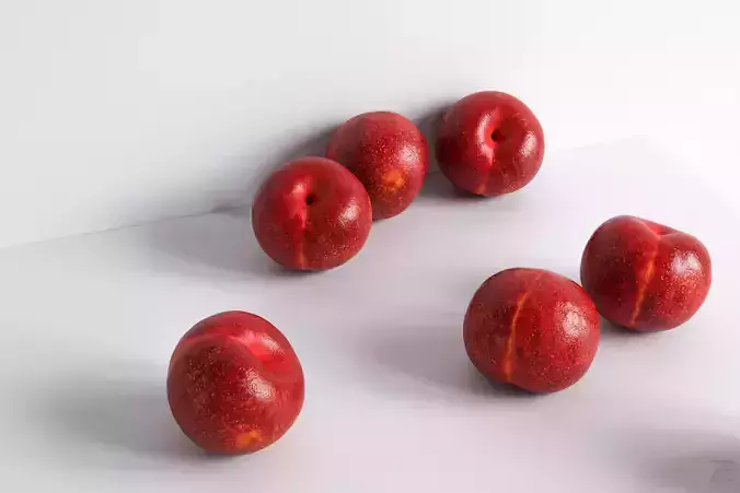 Plum  3D model