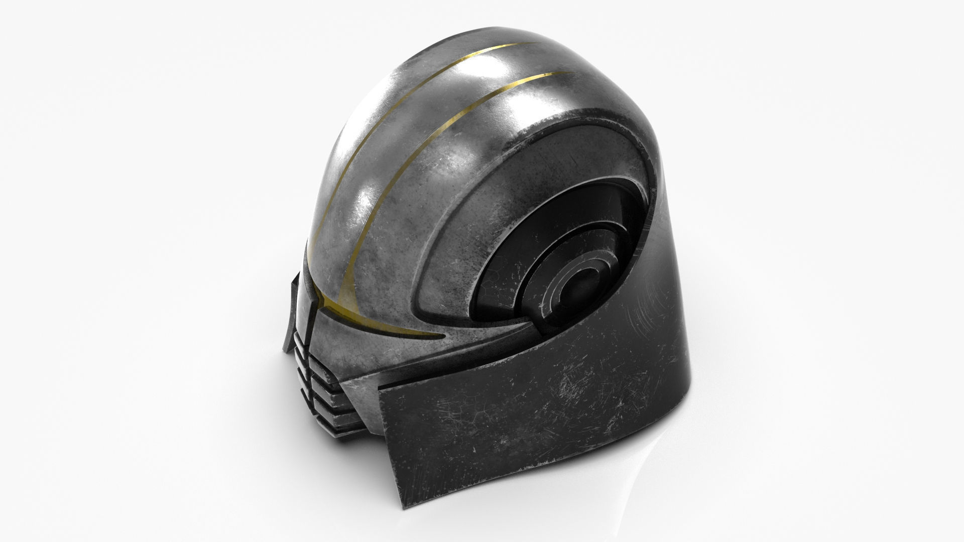 Lord Starkiller Helmet 3D model_2