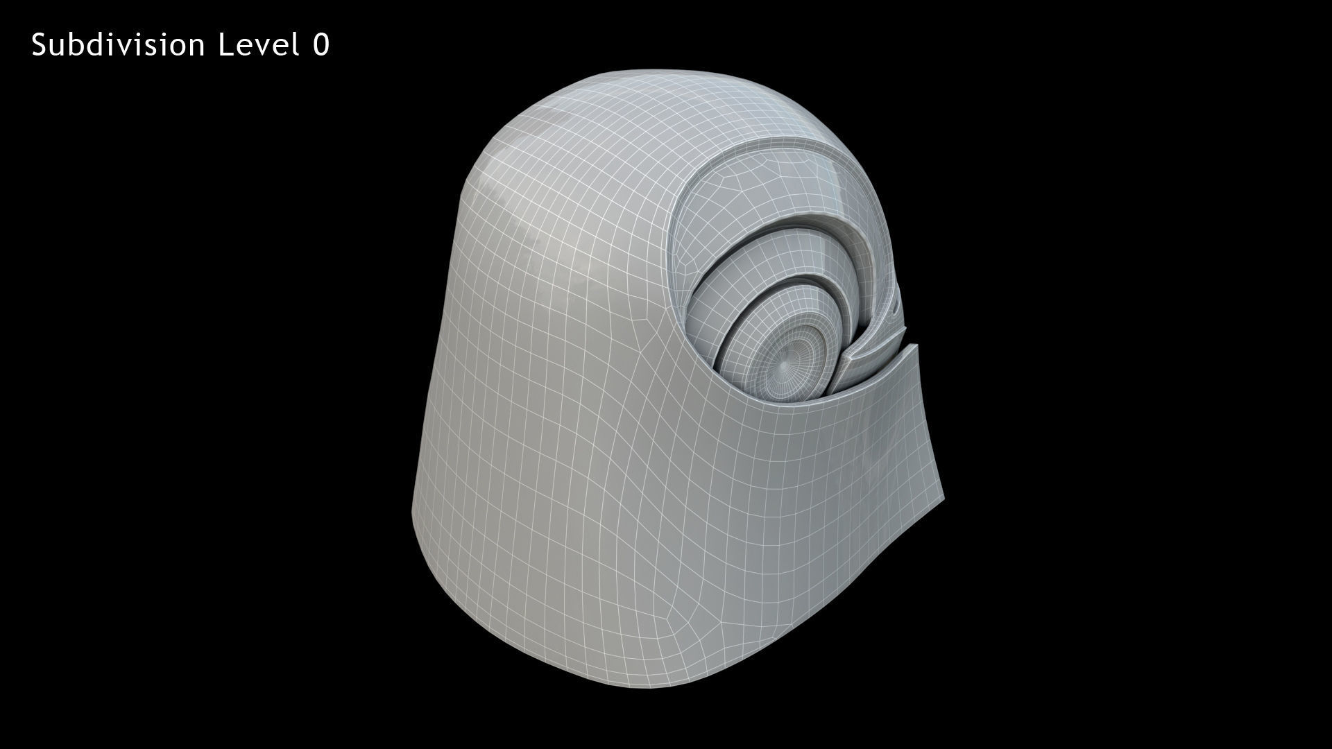 Lord Starkiller Helmet 3D model_10