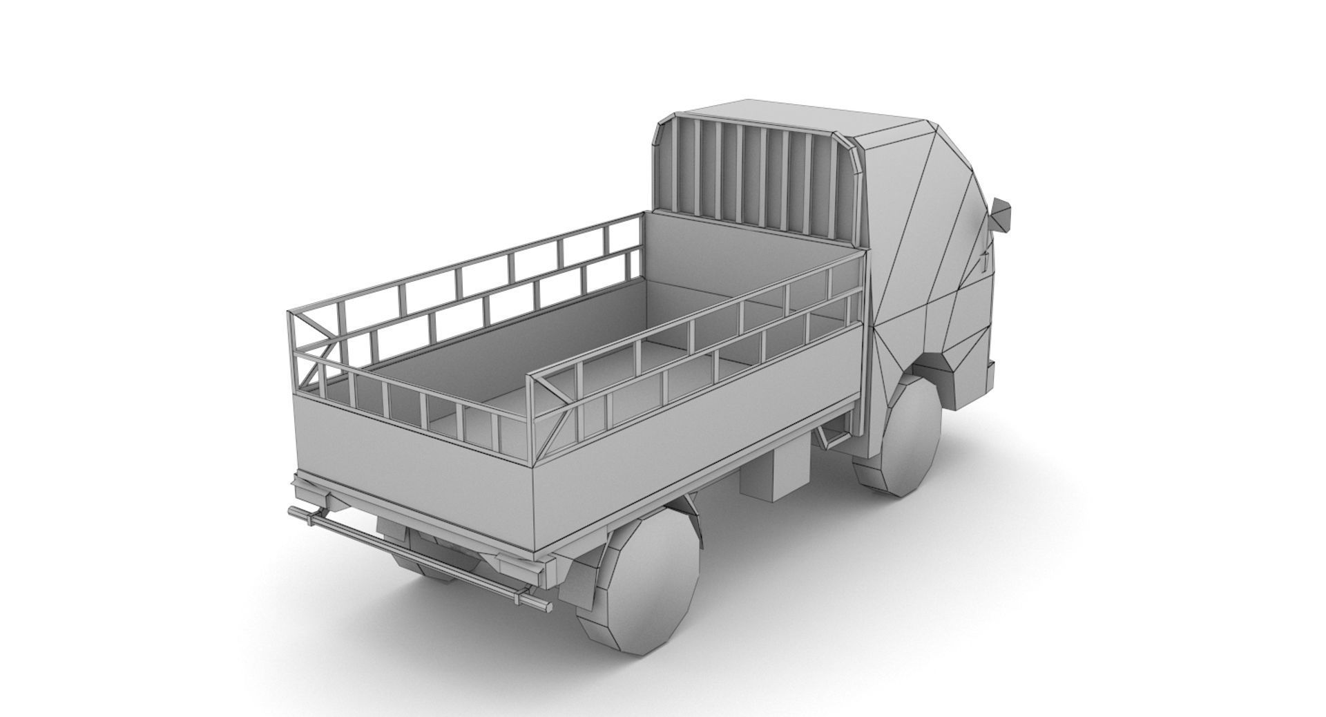 TATA Ace EX Low-poly 3D model_11