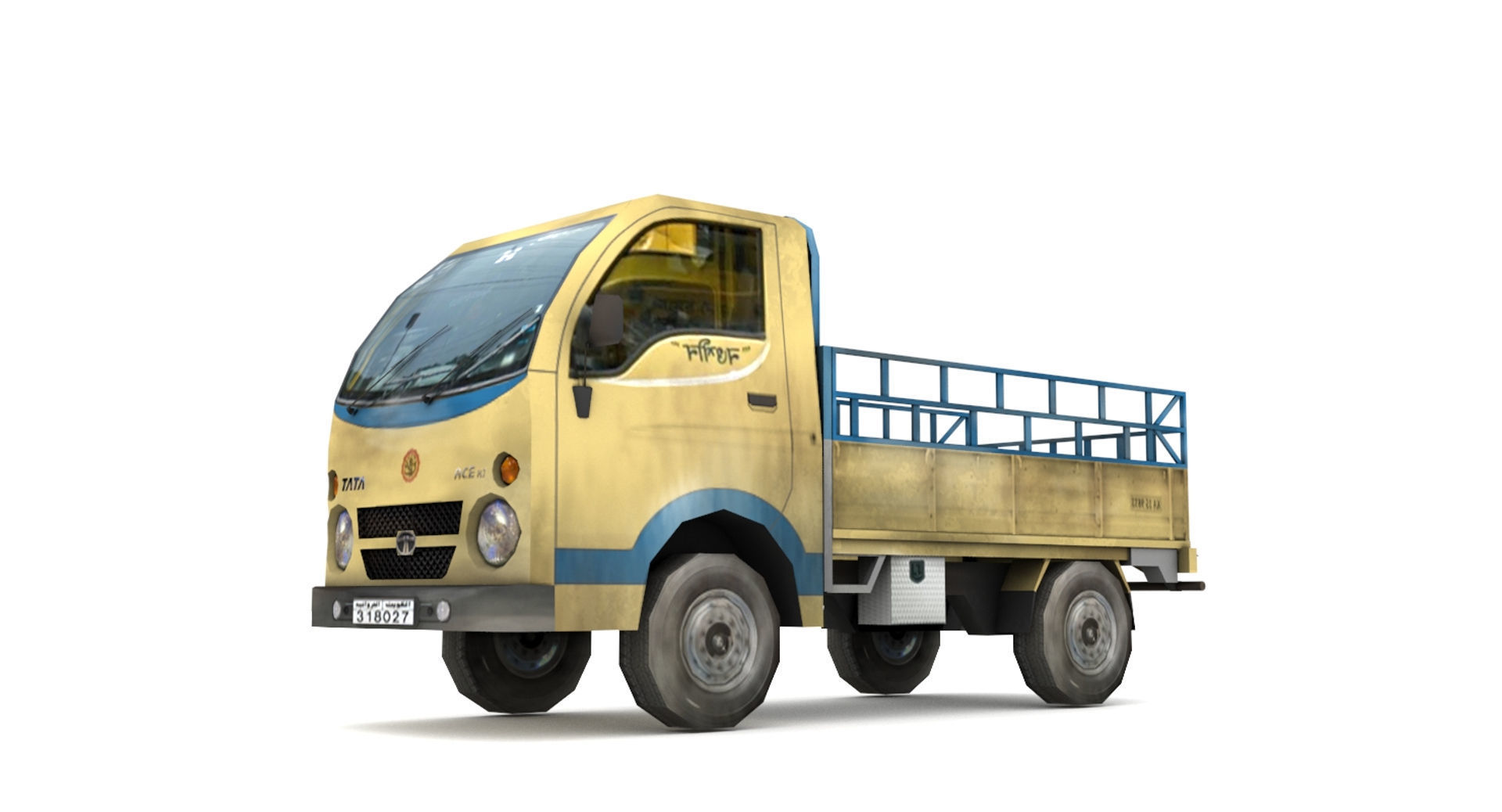 TATA Ace EX Low-poly 3D model_7