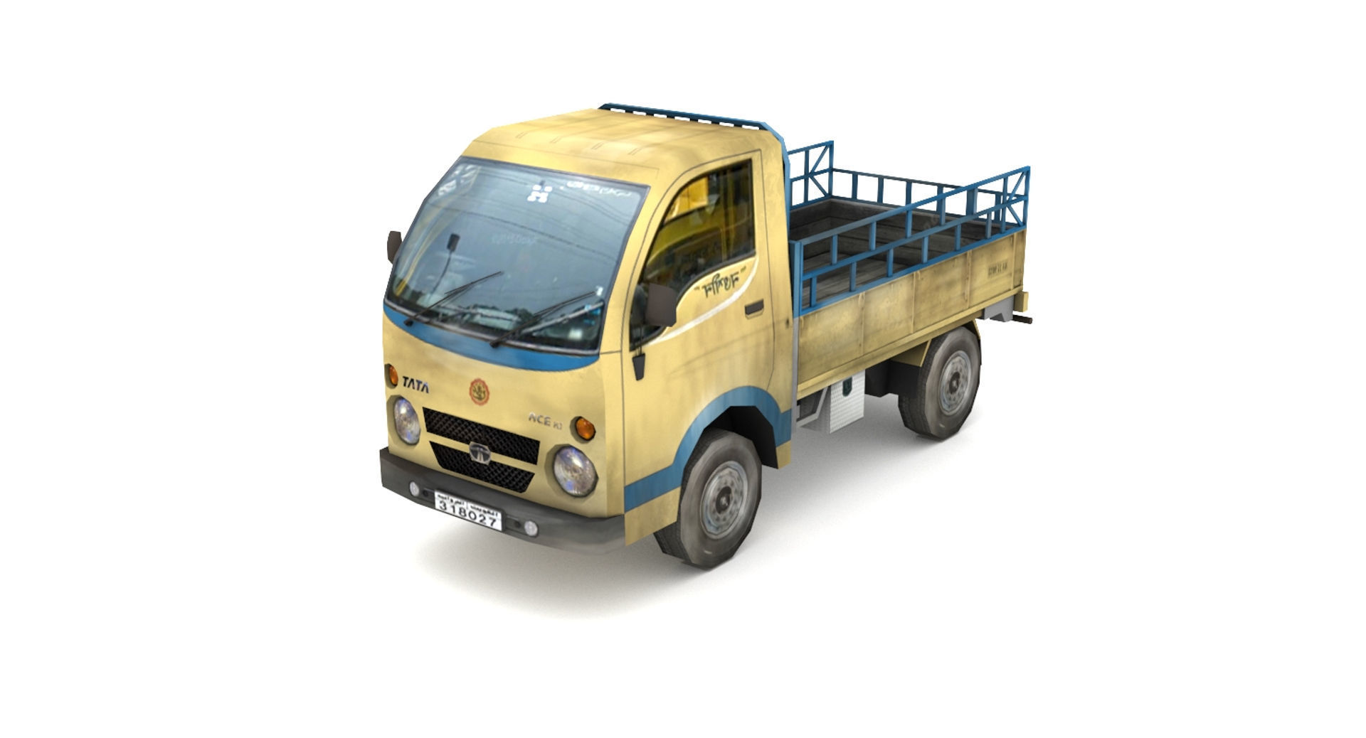 TATA Ace EX Low-poly 3D model_1