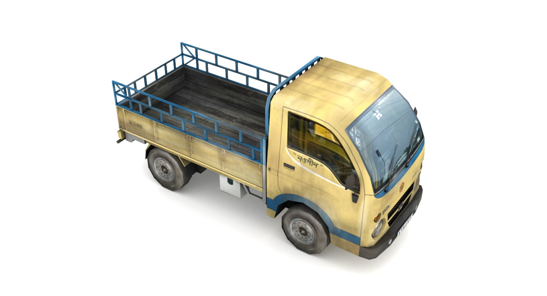 TATA Ace EX Low-poly 3D model_6