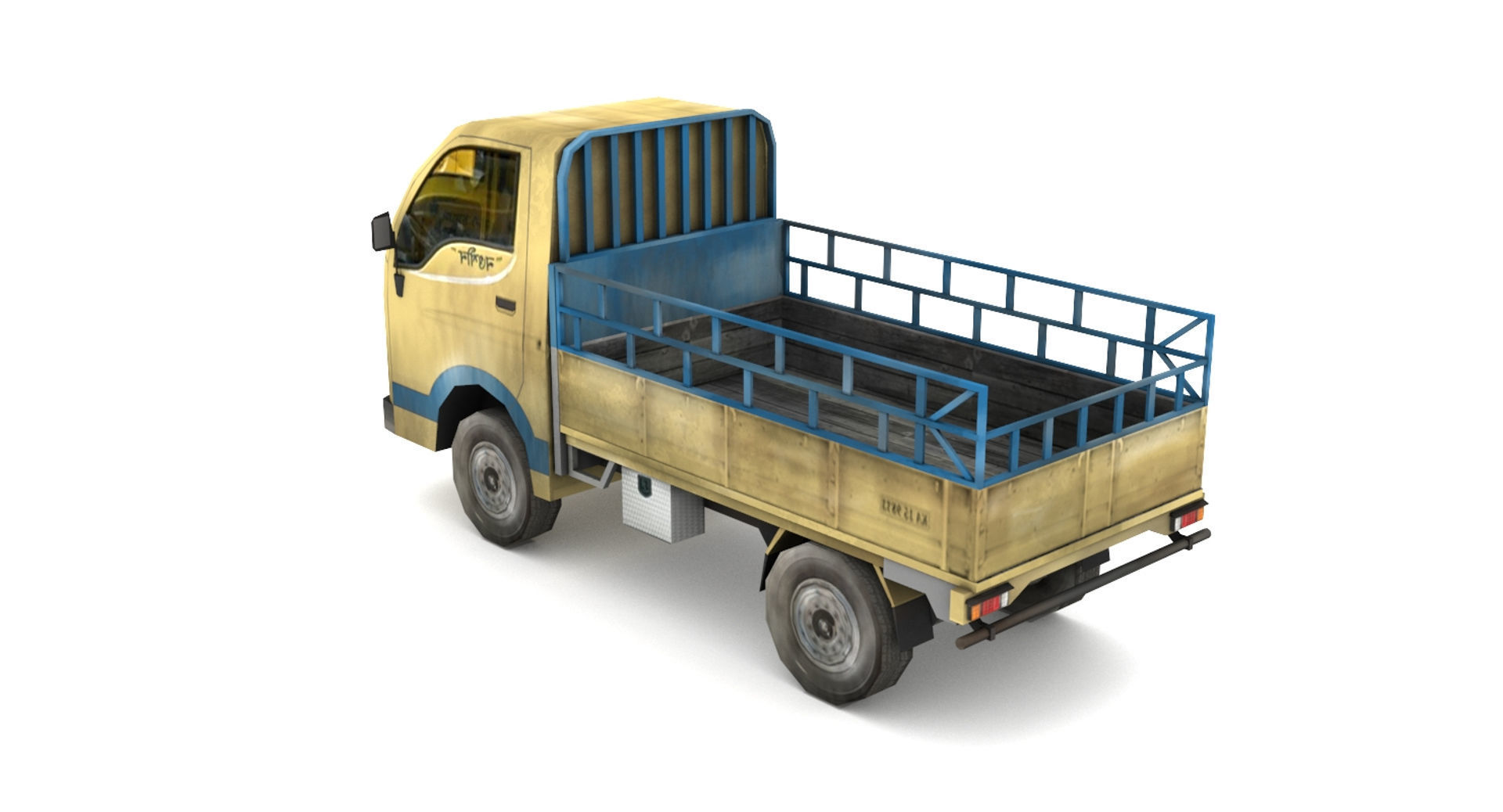 TATA Ace EX Low-poly 3D model_2