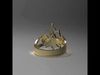 lotus ring 3D print model_1