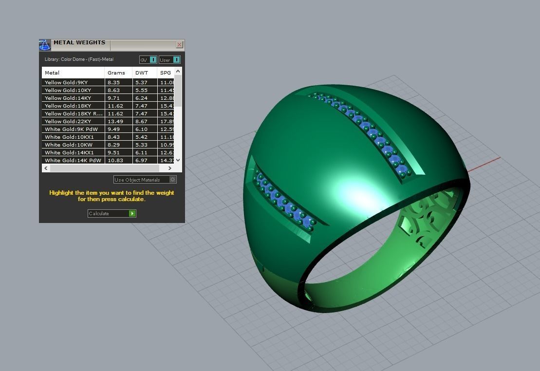 jewelry ring 3D print model_10
