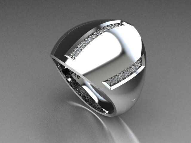jewelry ring 3D print model_5
