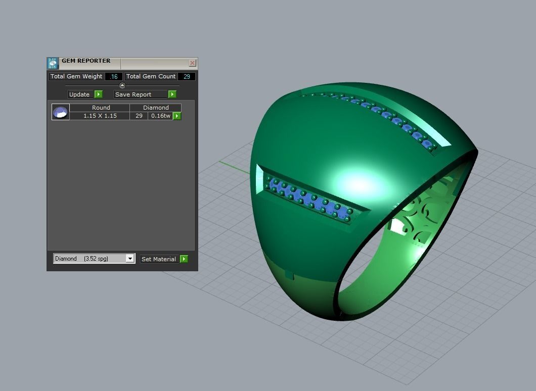 jewelry ring 3D print model_9