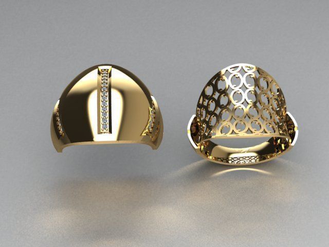 jewelry ring 3D print model_7