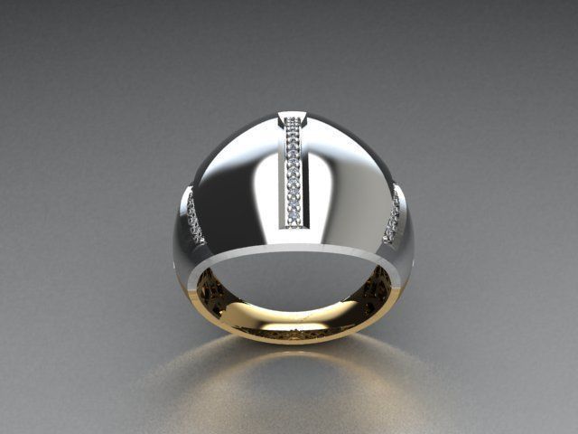 jewelry ring 3D print model_1