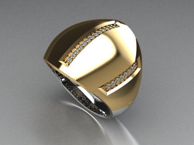 jewelry ring 3D print model_2