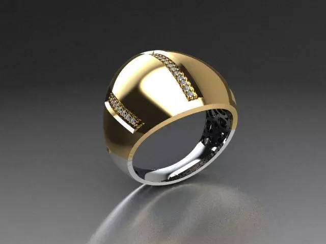 jewelry ring 3D print model_0