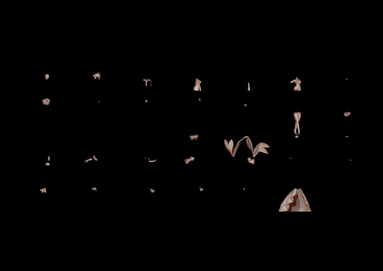 Arcueid Brunestud 3D Printable Model Statue 3D print model_23