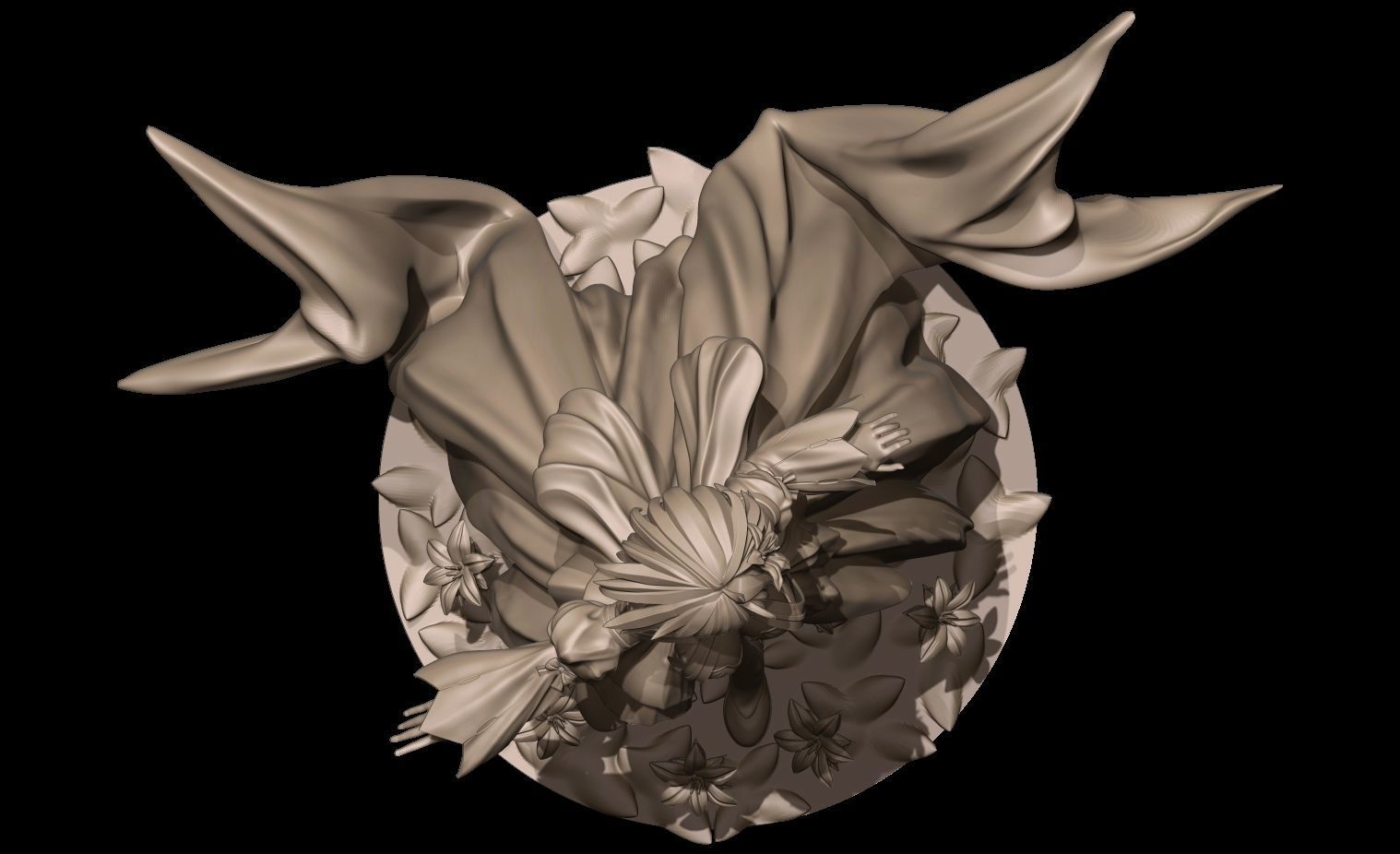 Arcueid Brunestud 3D Printable Model Statue 3D print model_22