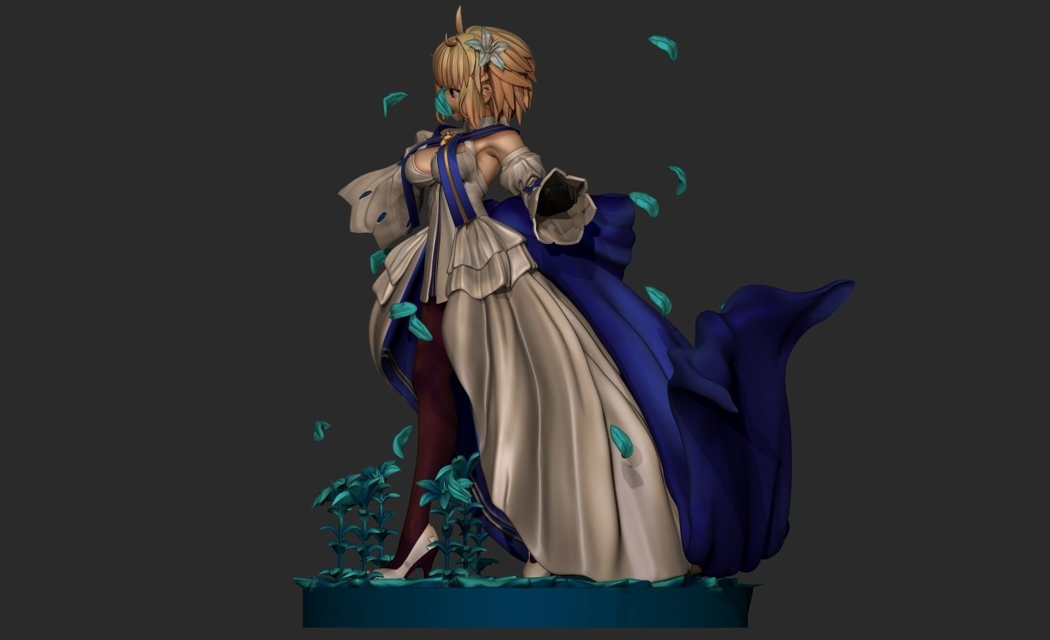 Arcueid Brunestud 3D Printable Model Statue 3D print model_15