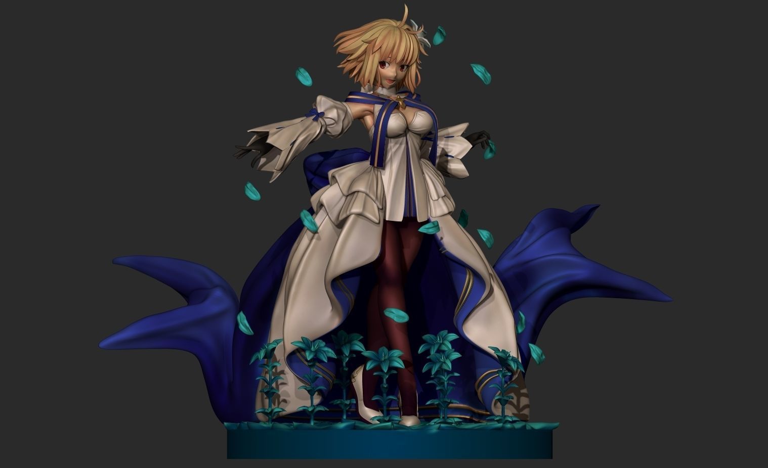 Arcueid Brunestud 3D Printable Model Statue 3D print model_14