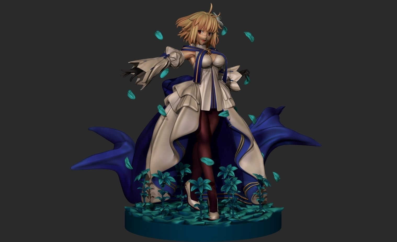 Arcueid Brunestud 3D Printable Model Statue 3D print model_13