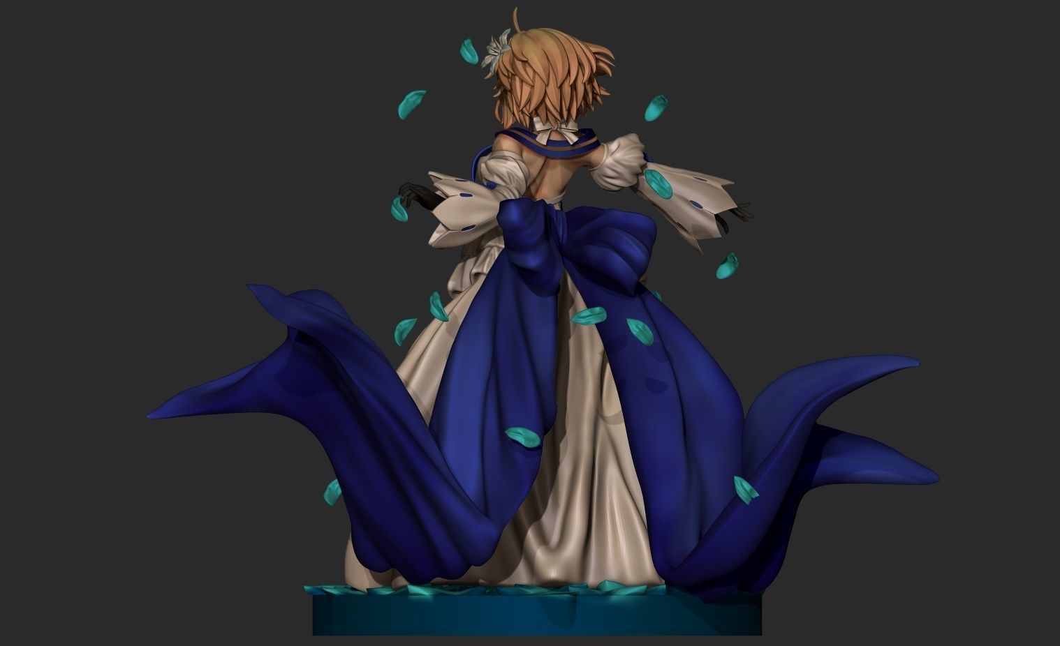 Arcueid Brunestud 3D Printable Model Statue 3D print model_17