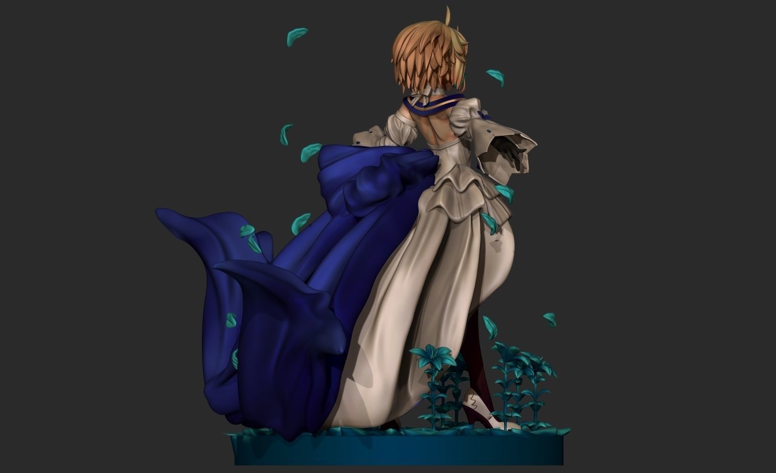 Arcueid Brunestud 3D Printable Model Statue 3D print model_16