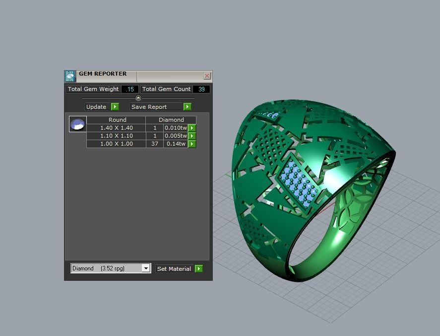 jewelry ring 3D print model_10