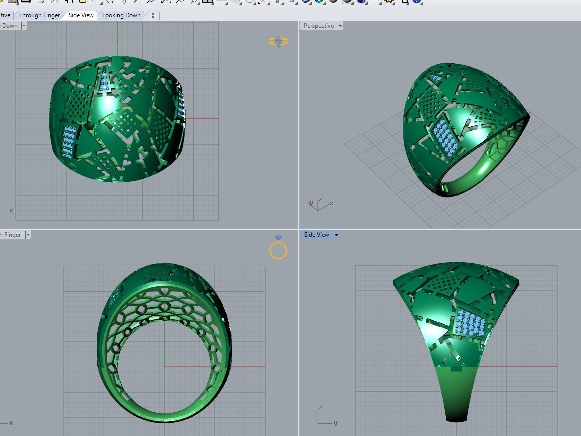 jewelry ring 3D print model_8