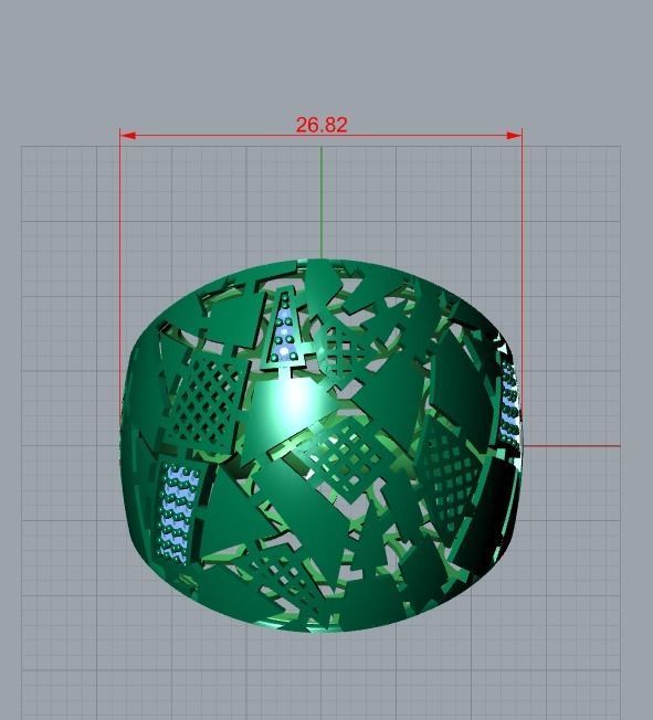 jewelry ring 3D print model_11