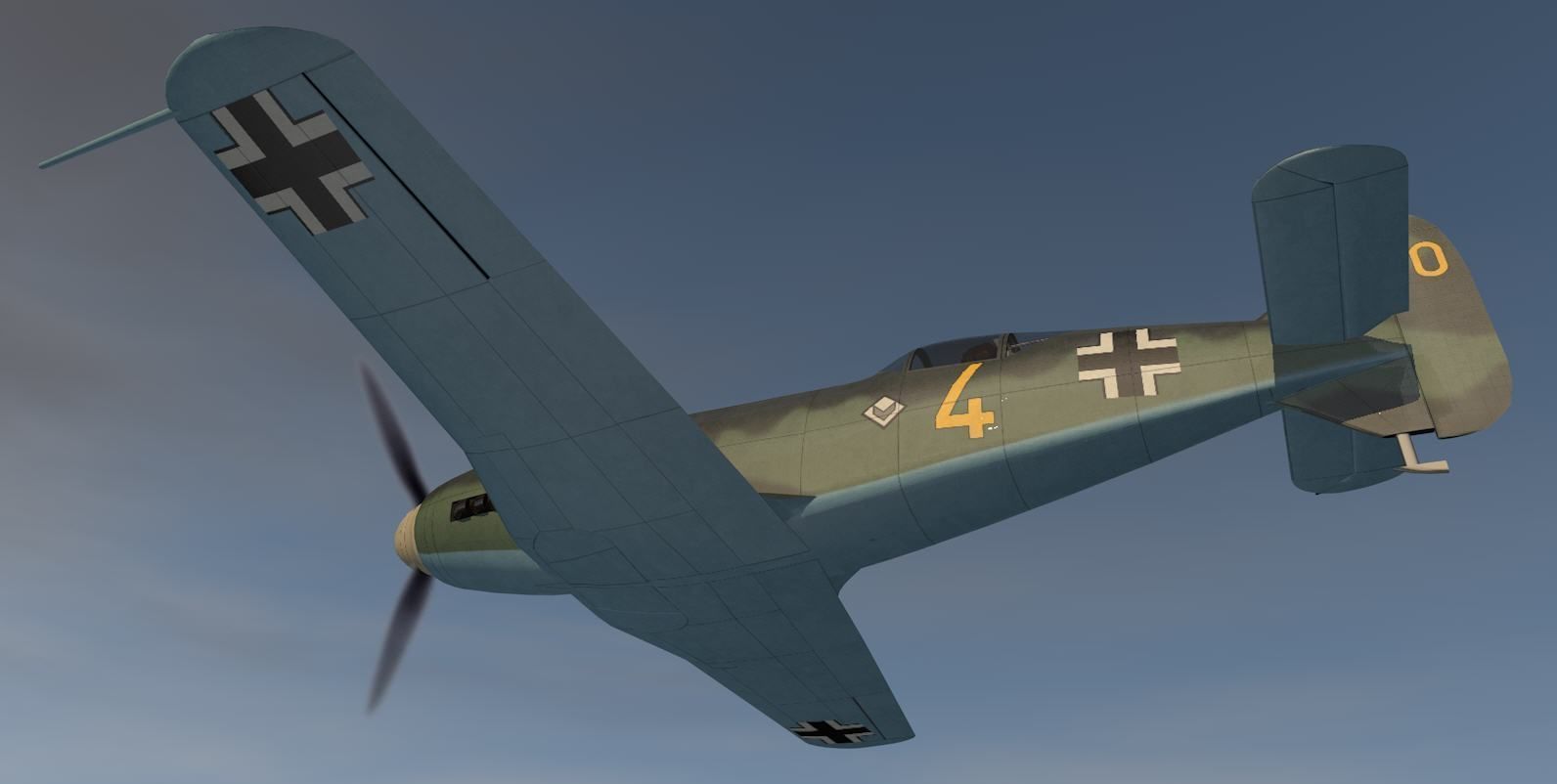 Messerschmitt Me-209 v1 3D model_15
