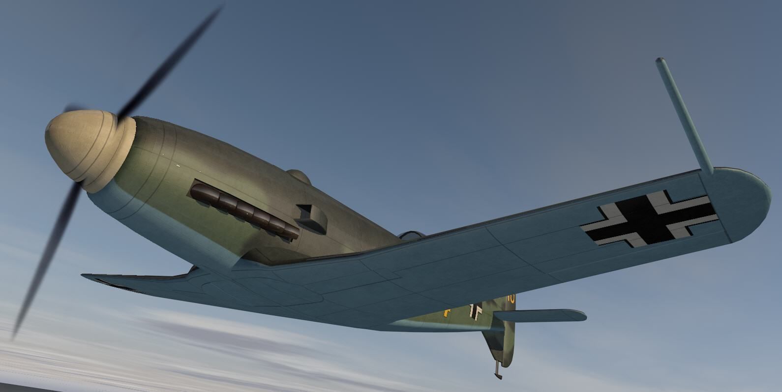 Messerschmitt Me-209 v1 3D model_14