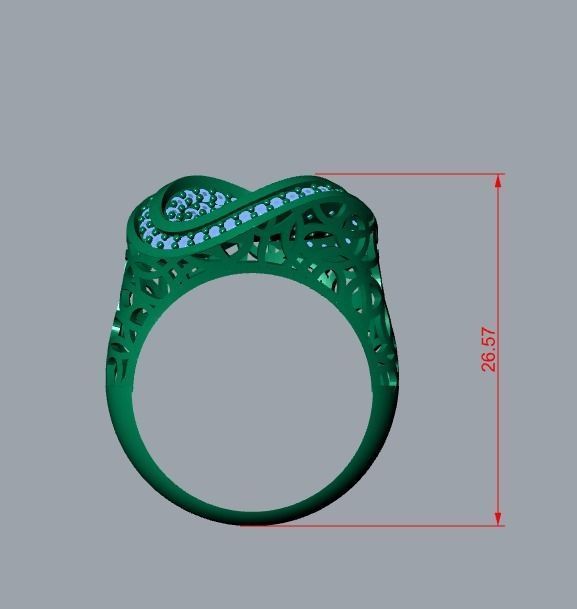 jewelry ring 3D print model_12