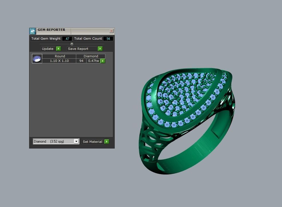 jewelry ring 3D print model_7