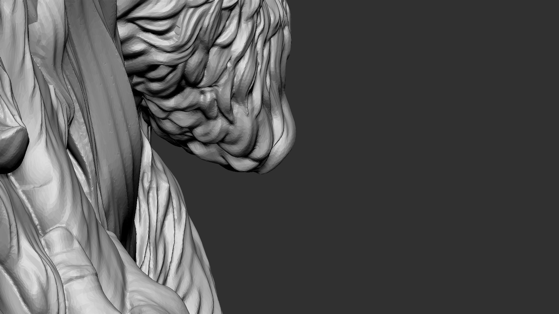 Jesus Relief 04 3D print model_17