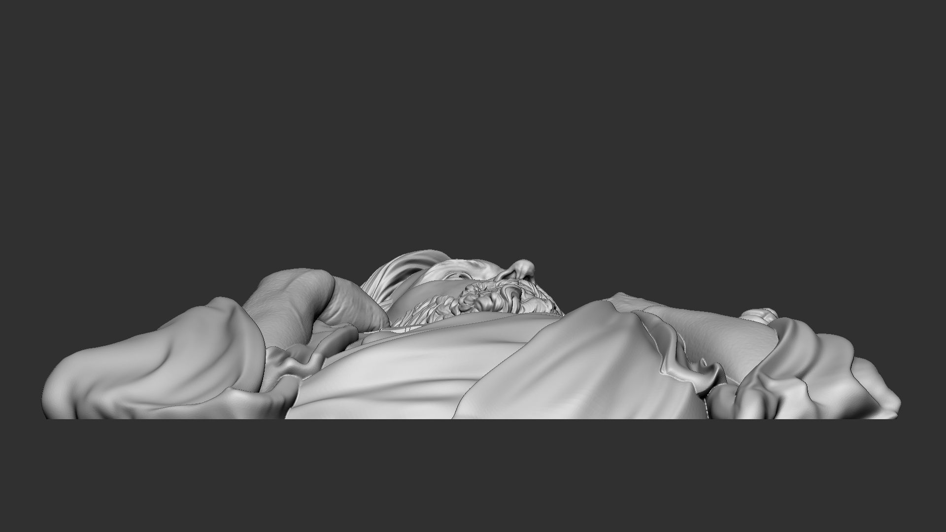 Jesus Relief 04 3D print model_11