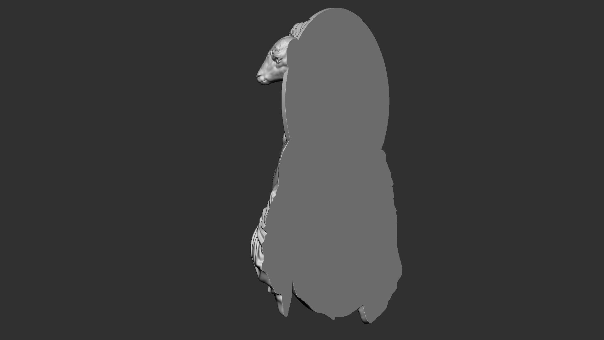 Jesus Relief 04 3D print model_23