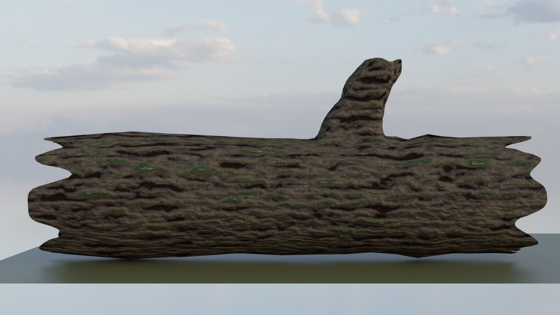 Log wood 3D Model Free 3D model_1