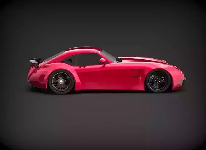 wiesmann mf5 roadster 3d model  3D model