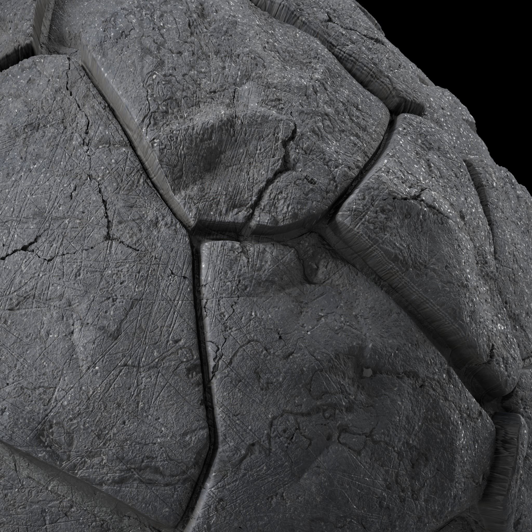 Stone Wall Materials 39- Stone walls Sbsar Pbr 4k Seamless Texture_4