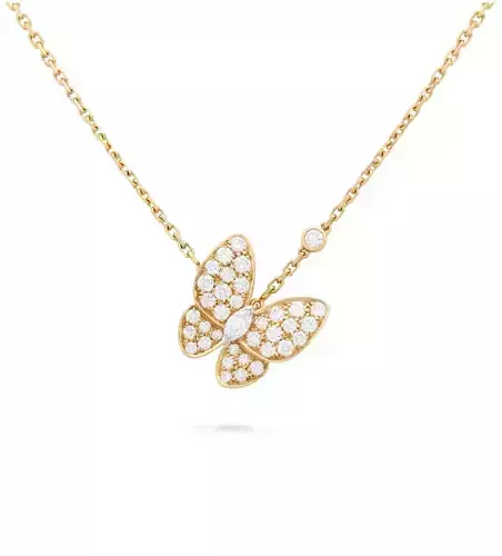  Van Cleef  Arpels  Butterfly pendant 