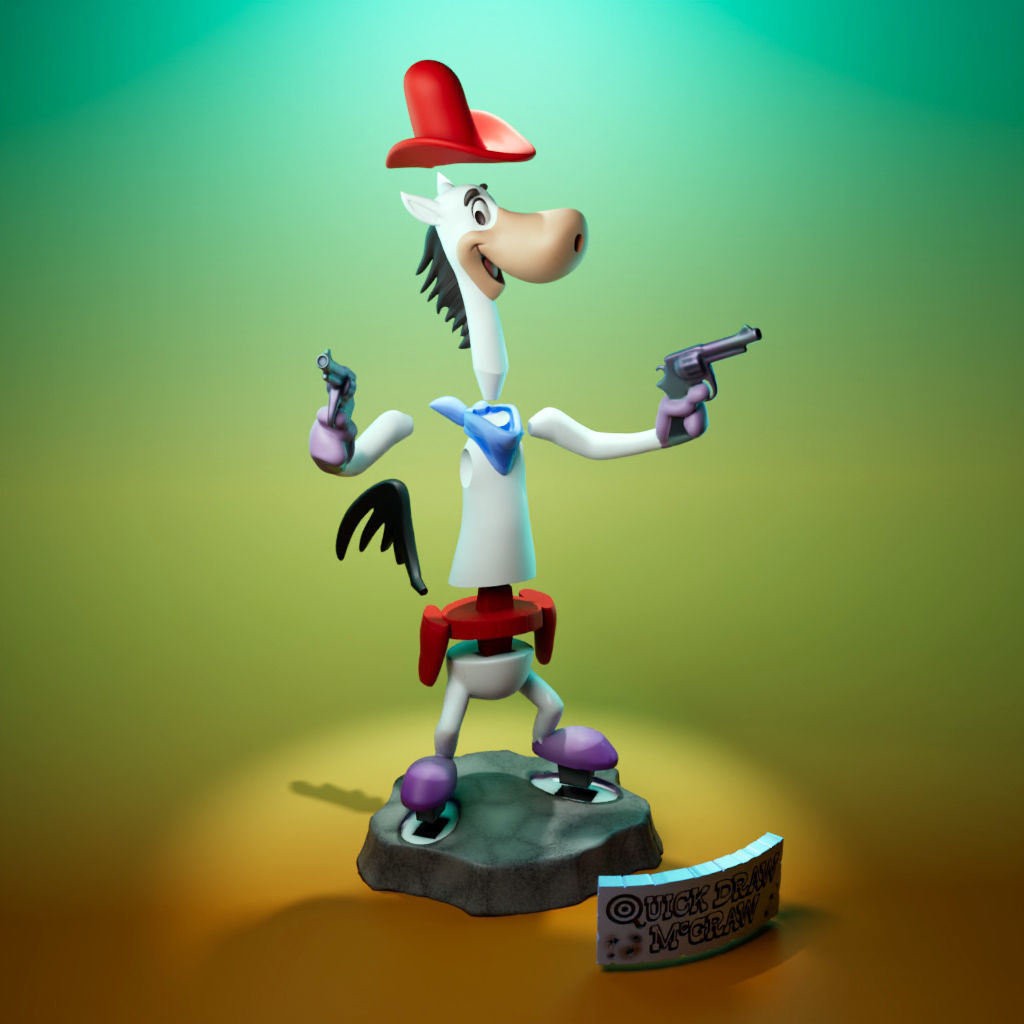 Quick Draw 3D print model_4