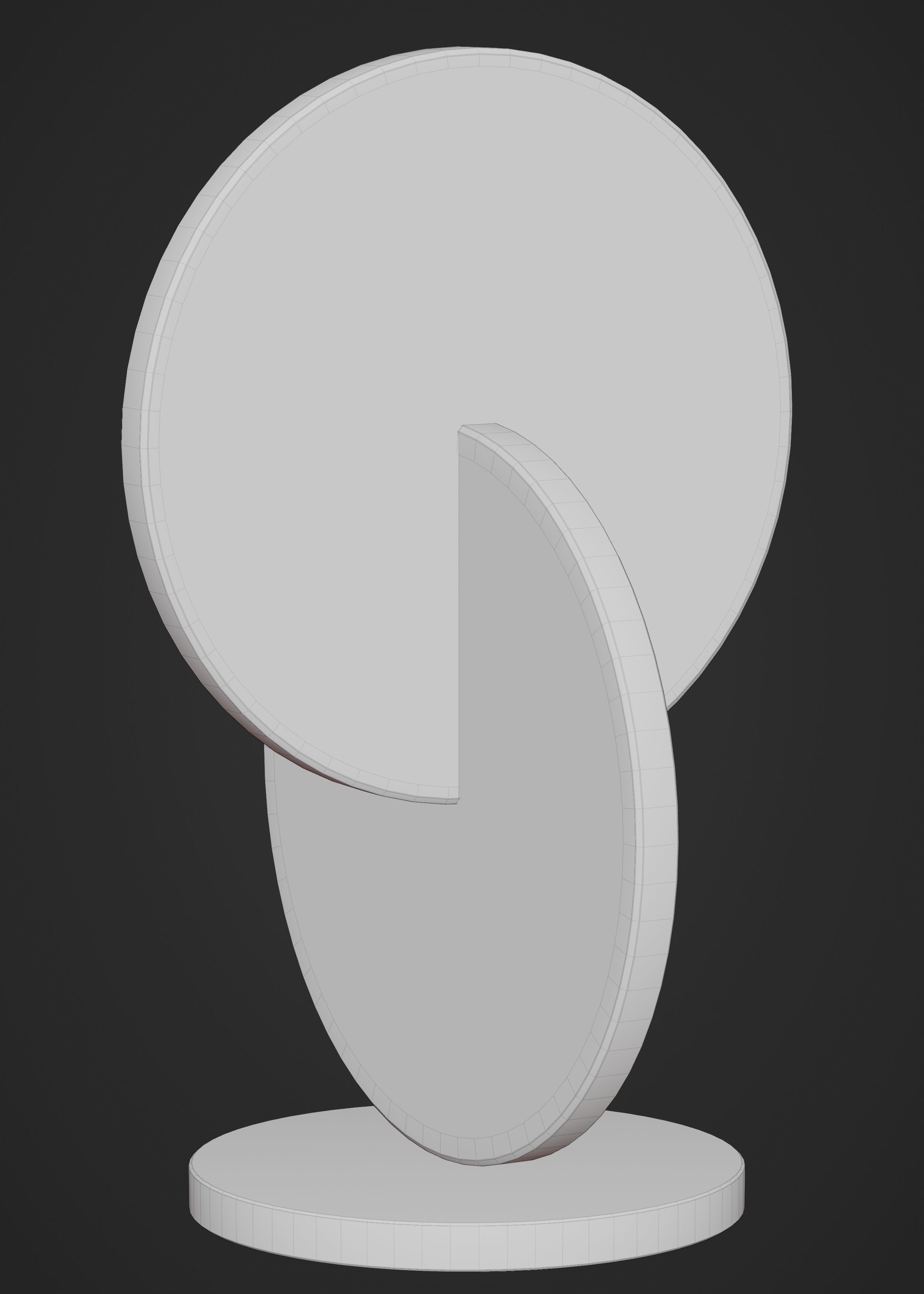 Lee broom Eclipse table lamp 3d model Free 3D model_3