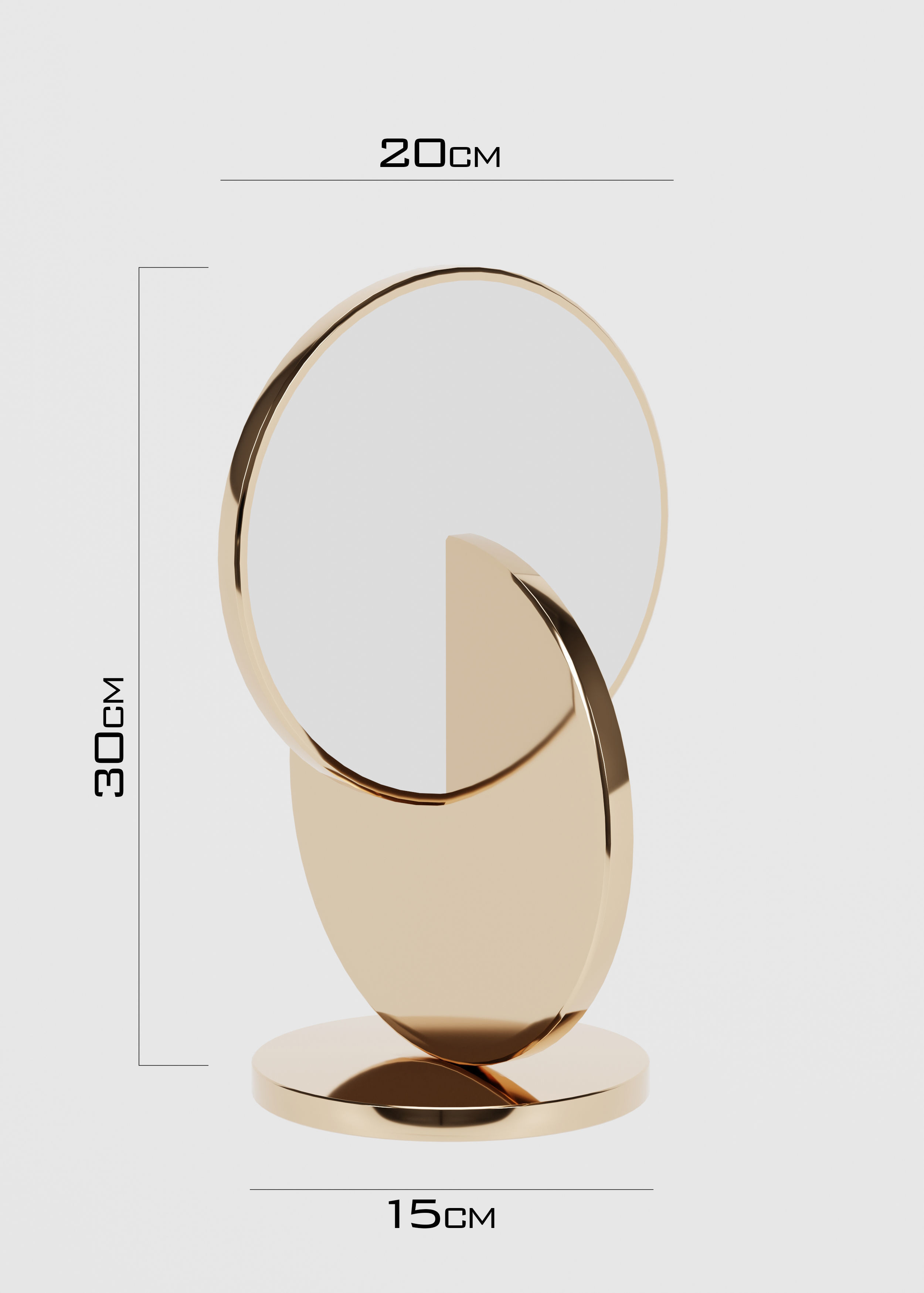 Lee broom Eclipse table lamp 3d model Free 3D model_1