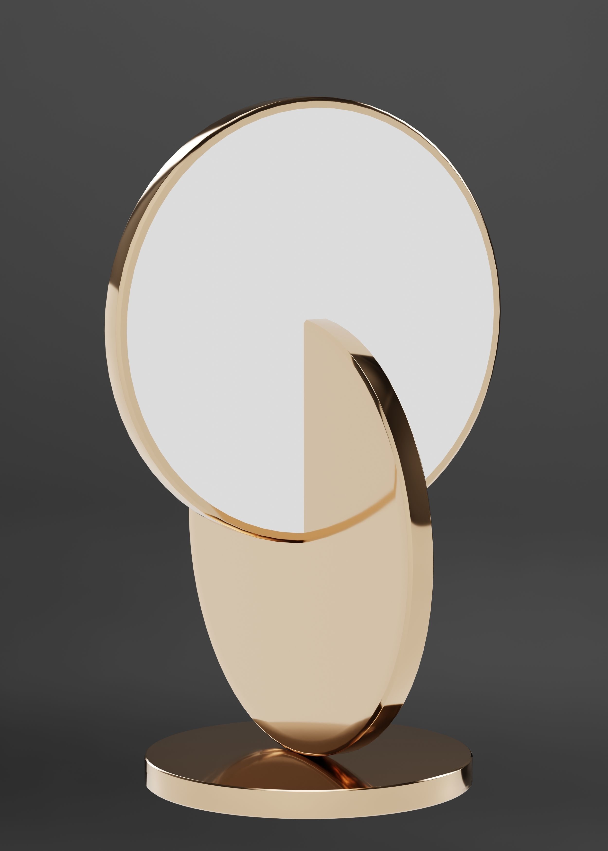 Lee broom Eclipse table lamp 3d model Free 3D model_2