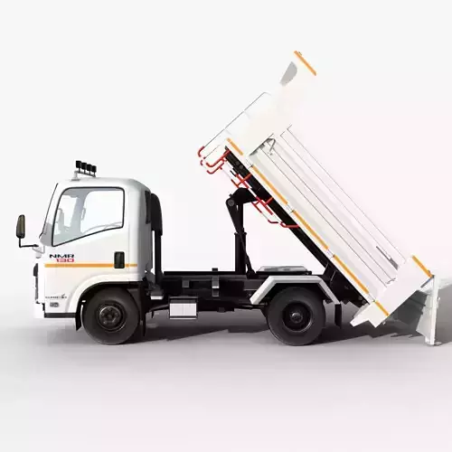 ISUZU NMR 130 all uv and texture 3D model