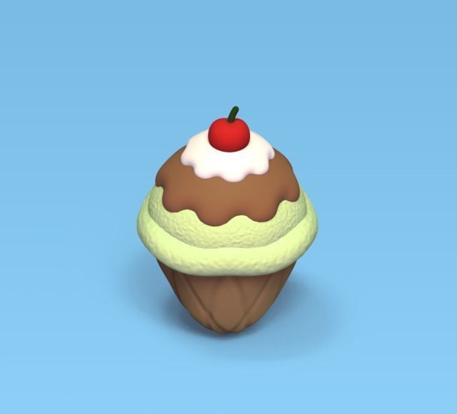Cute Icecream 3D print model_1