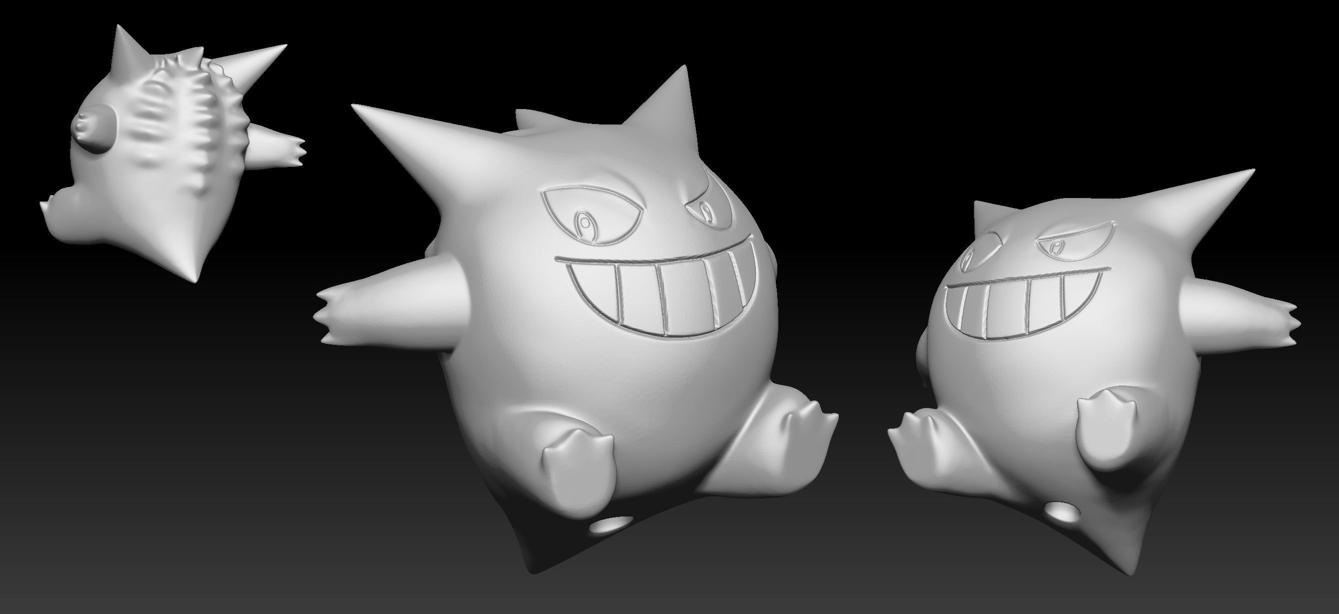 Pokemon Champion Ash Team 3D print model_15