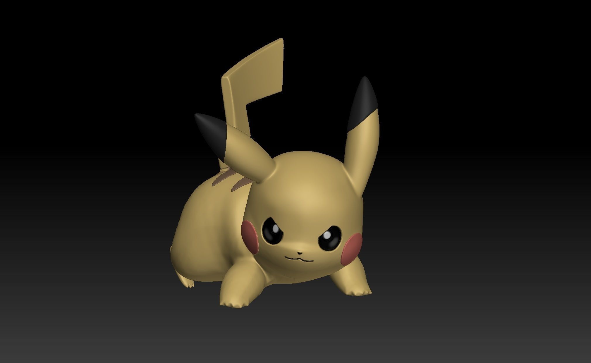 Pokemon Champion Ash Team 3D print model_4