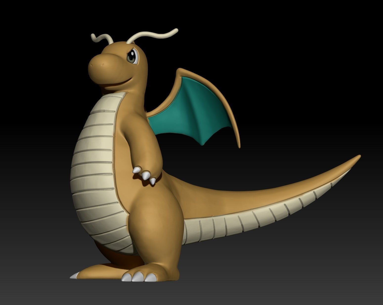 Pokemon Champion Ash Team 3D print model_5