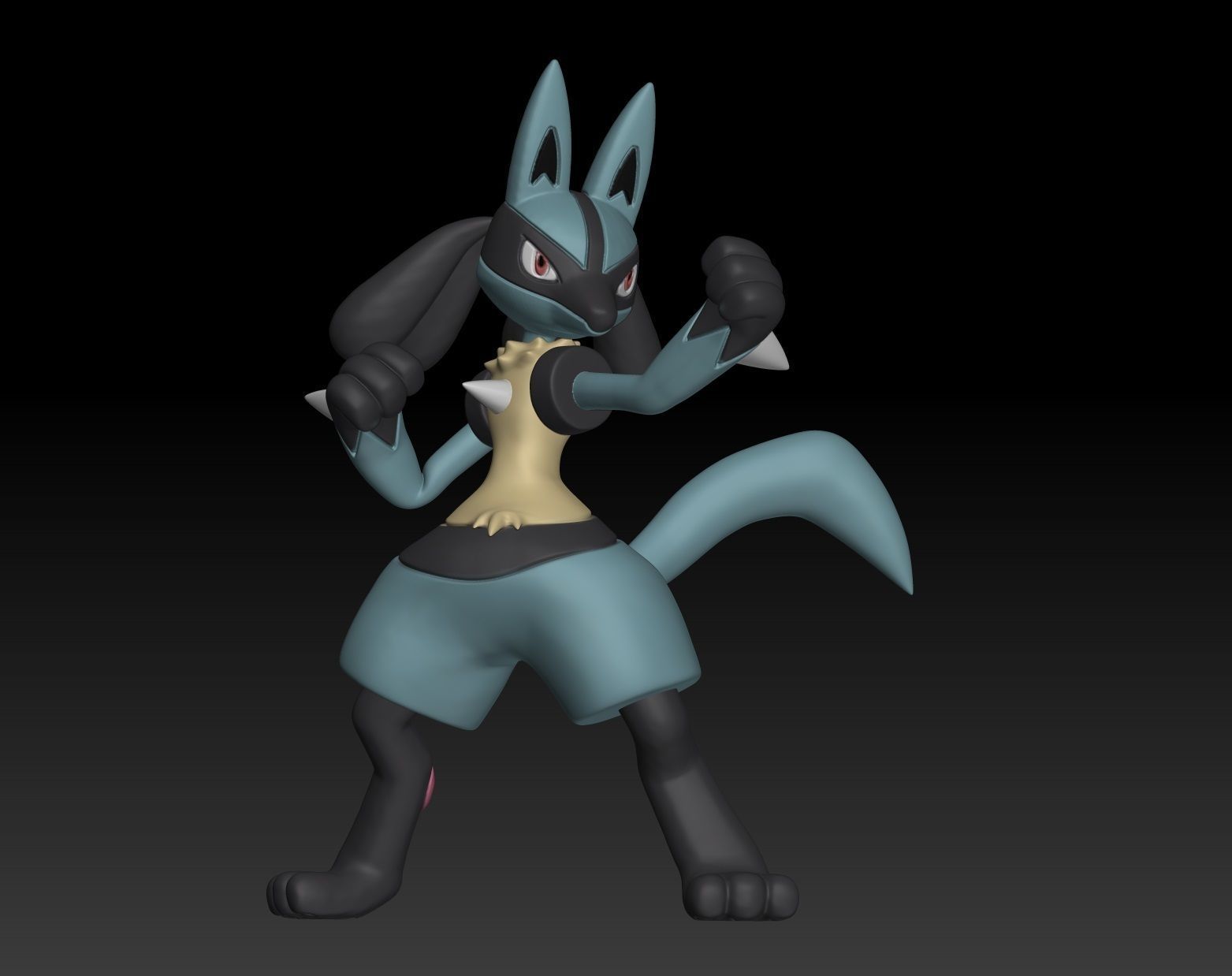 Pokemon Champion Ash Team 3D print model_7