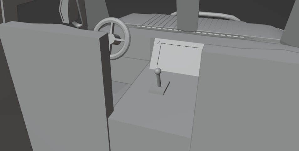 Armored car Tiger Low-poly 3D model_5