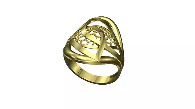 RI007 gold ring